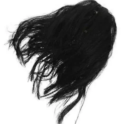 Rolig Vuxenperuker Flintskallig Man Cosplay Peruk för Halloweenfest Karneval 32.00X15.00X15.00cm Svart 1st><noscript><img width=