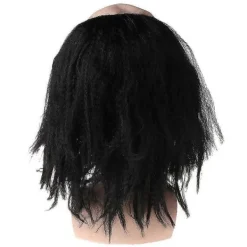 Roliga Cosplay Flintskalliga Peruker för Halloween Maskeradfest Svart/Vit 2025:e><noscript><img width=