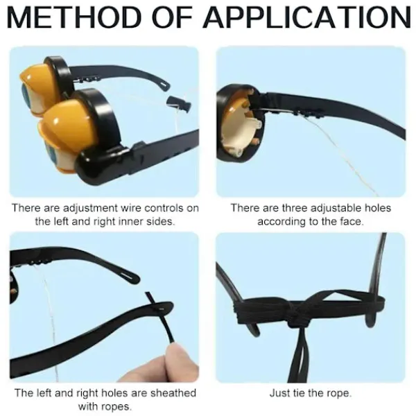 LBSS Roliga glasögon med blinkande ögonmekanism, avslappnad stil, dekorativa glasögon för selfie, rolig present> Tillbehör