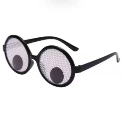 Roliga Glasögon Tecknad Rörlig Ögonglob Nyhet Unisex Lätta Elastiska Ben Skakande Jätteöga Individuella Bal Glasögon Skämt Leksak> Tillbehör