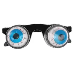 Roliga skämt & praktiska skämtleksaker Utstickande ögon Droppande ögonglobsglasögon Skräck Läskig sprattleksak för vuxna barn Present><noscript><img width=