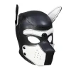 Rollspels Hundmask Helhuvud med Mask#vit> Masker