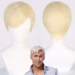 Rollspels Kardemumma Barbie Ken Peruk> Peruker