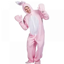 Rosa Kanin Kostym Vuxen Djur Pyjamas Party Kostym><noscript><img width=