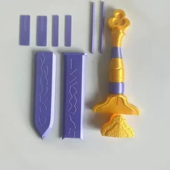 Ru mi svärd för Hunters anime cosplay kostymtillbehör, tecknade rekvisita, cosplay och Halloween kostymtillbehör><noscript><img width=