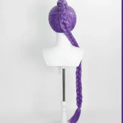 unbranded Rumi Cosplay Hårstycke med 120 cm Långa Flätade Grissvansar Långt Hår Vuxen Anime Halloween Kostymtillbehör><noscript><img width=