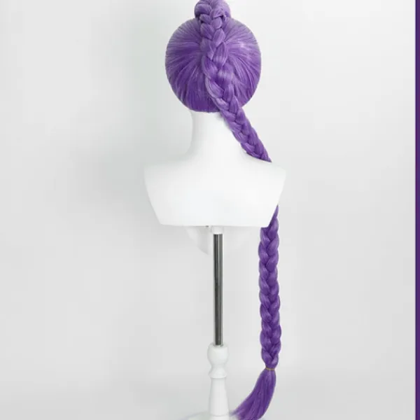 unbranded Rumi Cosplay Hårstycke med 120 cm Långa Flätade Grissvansar Långt Hår Vuxen Anime Halloween Kostymtillbehör> Peruker