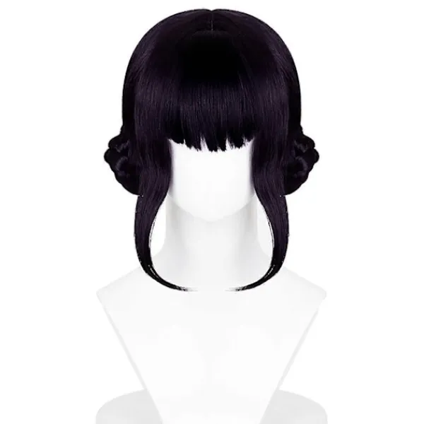 Rumi Cosplay Peruk Syntetisk Hårförlängning Hästsvans för Daglig Användning> Peruker