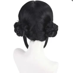 Rumi Cosplay Peruk Syntetiskt Hårförlängning Hästsvans för Dagligt Bruk (FMY) Lila><noscript><img width=