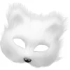 Räv Mask Dans Party Favors Mardi Gras Mask Craft Maskerad Mask Halloween Mask Prop Therian Wolf Mask Furry Mask Djur Mask Cosplay> Masker