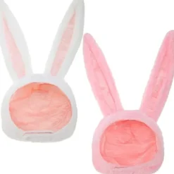 RYI 2-delad plysch kaninöron hatt kanindräkt hatt kanin varm hatt dam> Huvudbonader