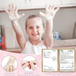 RYI-Barnsmink leksak för flickor, 20 delars sminkväska, rosa sminkset leksak bästa presenten till flicka Bekväm><noscript><img width=