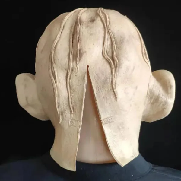 Sagan om ringen Gollum Mask Halloween Huvudbonader> Masker