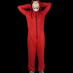 Salvador Dali La Casa De Papel Cosplay Money Heist Jumpsuit Endast Kostym -FA- M><noscript><img width=