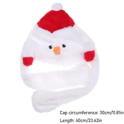 Santa Claus Hat Älg Hat 3> Huvudbonader