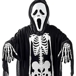 Scream Mask för Halloweenkostym Tillverkad av slitstarkt hårt material för vuxna för läskig filmkostym, Ghost Face Halloween Ghost Mask, One Size><noscript><img width=