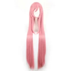 Seraph Of The End Clulu Peruk Drottning Av Cépesi Loli Grå-rosa Käkar Klämma Cos Peruk><noscript><img width=