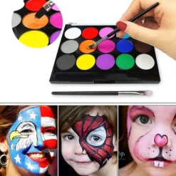 Set Ansiktsmålning Kompatibel med Barn> Smink