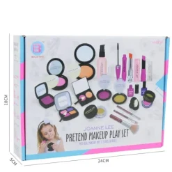 Set för barn flickor plånböcker - söta utklädningssmink mini väskor leksaker mobilplånbok><noscript><img width=