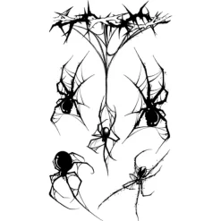 INF Set med 14 tillfälliga tatueringar - anpassningsbara mönster><noscript><img width=