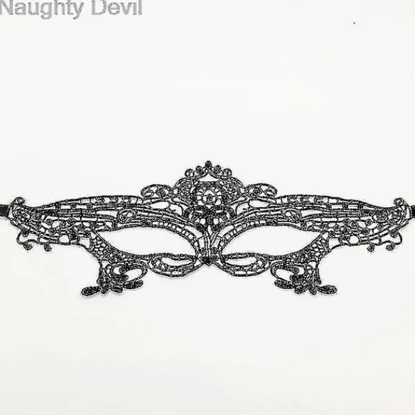 Sexig Leksakskostym Spets Ögonmask Maskerad> Masker