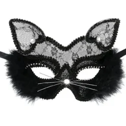 Sexig Spetsmaskerad Mask Kattmask Venetiansk Mask För Maskeradfest Halloween Jul Karneval Gudinna> Masker