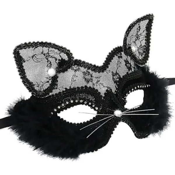 Sexig Spetsmaskerad Mask Kattmask Venetiansk Mask För Maskeradfest Halloween Jul Karneval Gudinna> Masker
