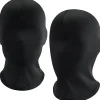 Sharharge 2 st svart helmask Halloween spandex huva mask Huvudskydd Ansiktslös mask för unisex cosplay kostym> Masker