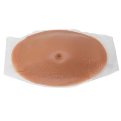 Silikon Fejk Gravidmage Elastisk Andningsbar Konstgjord Mage Rekvisita för Scenföreställning 2 till 4 Månader> Tillbehör