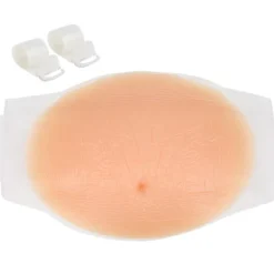 Silikon Fejk Gravidmage Konstgjord Gravidmage Fotorekvisita Remmar 2 till 4 Månader> Tillbehör