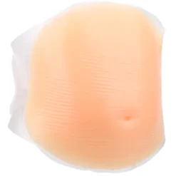 Silikon Fejk Gravidmage Konstgjord Gravidmage Fotorekvisita Remmar 2 till 4 Månader><noscript><img width=