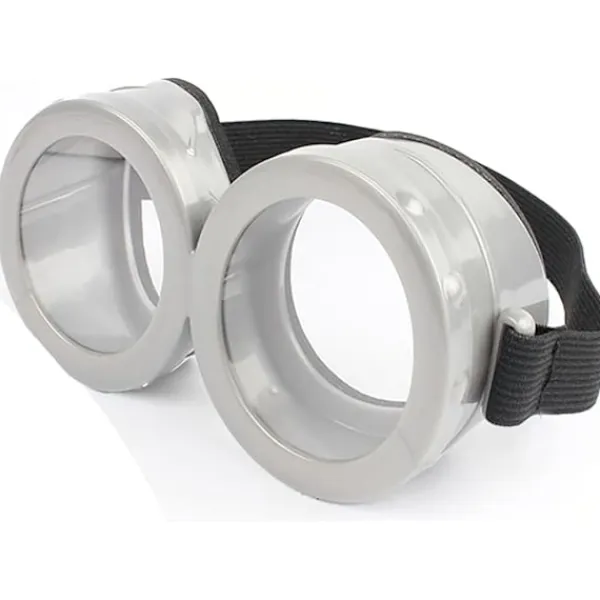 Silver Minion Glasögon Maskerad Rekvisita Halloween Kostym Rekvisita> Tillbehör