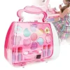 Simulerad sminkväska leksak för barn flickor kosmetika prinsessa present 1> Smink
