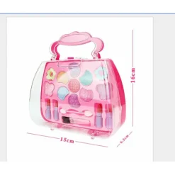Simulerad sminkväska leksak för barn flickor kosmetika prinsessa present 1><noscript><img width=