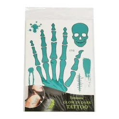Megabilligt Självlysande Temporära Fejk Fake Tattoo Tatueringar> Smink