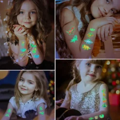 Självlysande UV-tatuering, Enhörning A><noscript><img width=