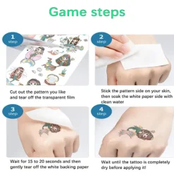 Självlysande UV-tatueringar, Enhörning A_max><noscript><img width=