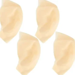 Skalliga Hättor Latex Skallig Hätta För Vuxna Smink Skalligt Huvud Peruk Hätta Kostym Tillbehör 4st> Smink