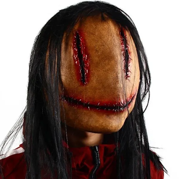 KOOLYOU Skräck Spöke Monster Mask Halloween Horror Maskeradfest Cosplay Rekvisita Spökhus Trick Headset Horror Latex Mask mask> Masker