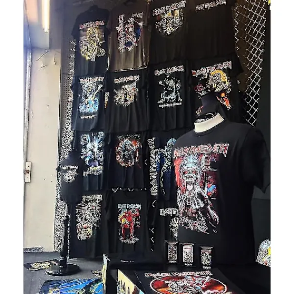 Skräckfilm Flash Traditionell Tattoo Goth T-shirt> Smink