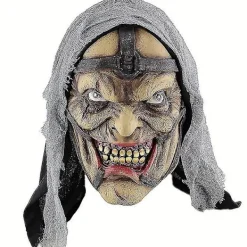 Skräckhäxmask Halloween Terror Latex Mask Läskig Cosplay Kostym Rekvisita Maskeradtillbehör> Masker
