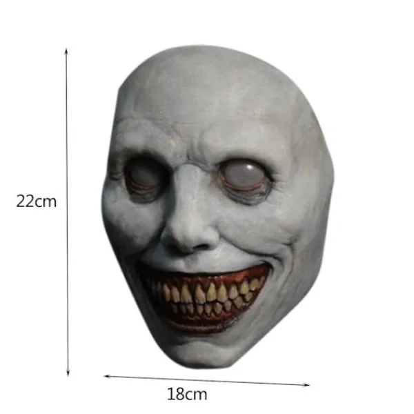 Skräckmask Cosplay Leende Demon Skräck Latexmask> Masker