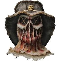Skräkmask för Halloween Dekoration ovid Mask Huvudbonad Roliga Rekvisita Horror Maskerad Skräkinjagande Mask><noscript><img width=