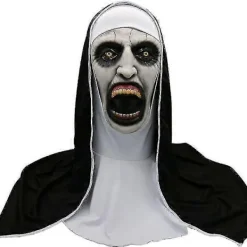 Skräckmask Valak Halloween Läskiga Masker Med Huvudduk> Masker