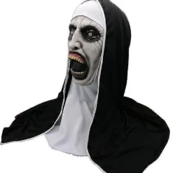 Skräckmask Valak Halloween Läskiga Masker Med Huvudduk><noscript><img width=