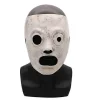 Slipknot Mask Cosplay Halloween 7 typer, Slipknot Mask Cosplay Kostymtillbehör Vuxen Halloween Latex Silver-Perfekt> Masker