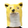 Små Hundkläder Djur Hund Överhuvud Djurhuvudbonad Valp Överhuvud Mask Halloween Huvudbonad> Masker