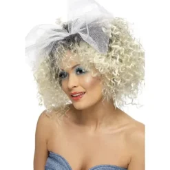 Smiffys 80-tals Wild Child Peruk One Size Blond One Size> Peruker
