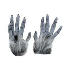 Smiffys Unisex Vuxen Varulv Fuskpäls Halloween Kostymhandskar One Size> Tillbehör
