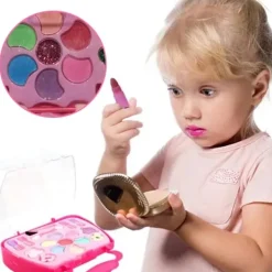 Sminkset för barn Leksak Handväska Set Säker Praktisk Design Låtsasleksaker Flickor Utsökt G4j2><noscript><img width=